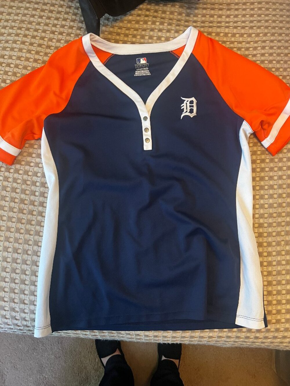 Genuine Merchandise Detroit Tigers Short Sleeve Shirt Size XXL